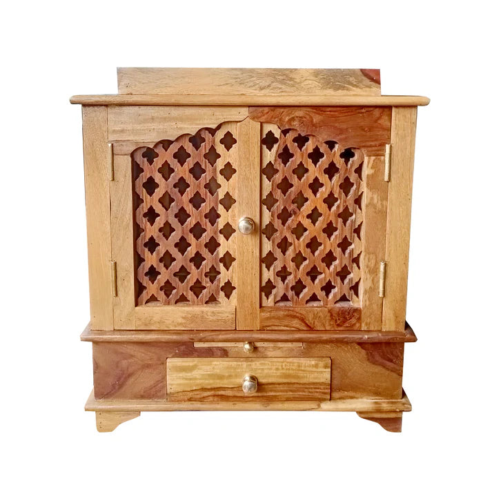 Sheesham wood Jali Door Temple