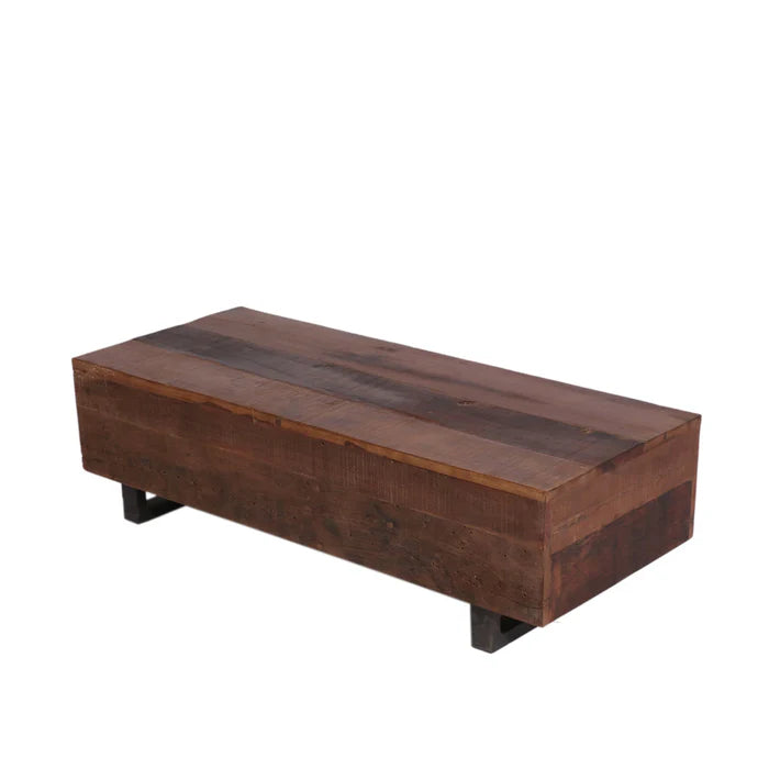Classic Country Wooden Handmade Long Coffee Table