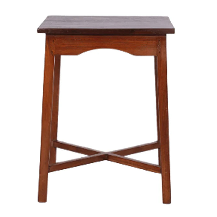 Cross Wood Stool