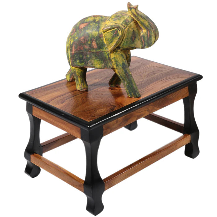 Dual Toned Teak Table ( stool )