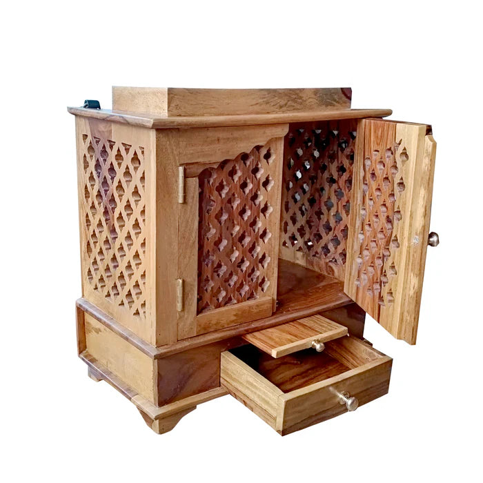 Sheesham wood Jali Door Temple