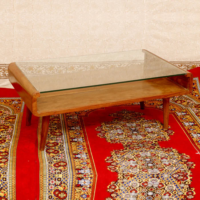 Natural Tone Retro Coffee Table