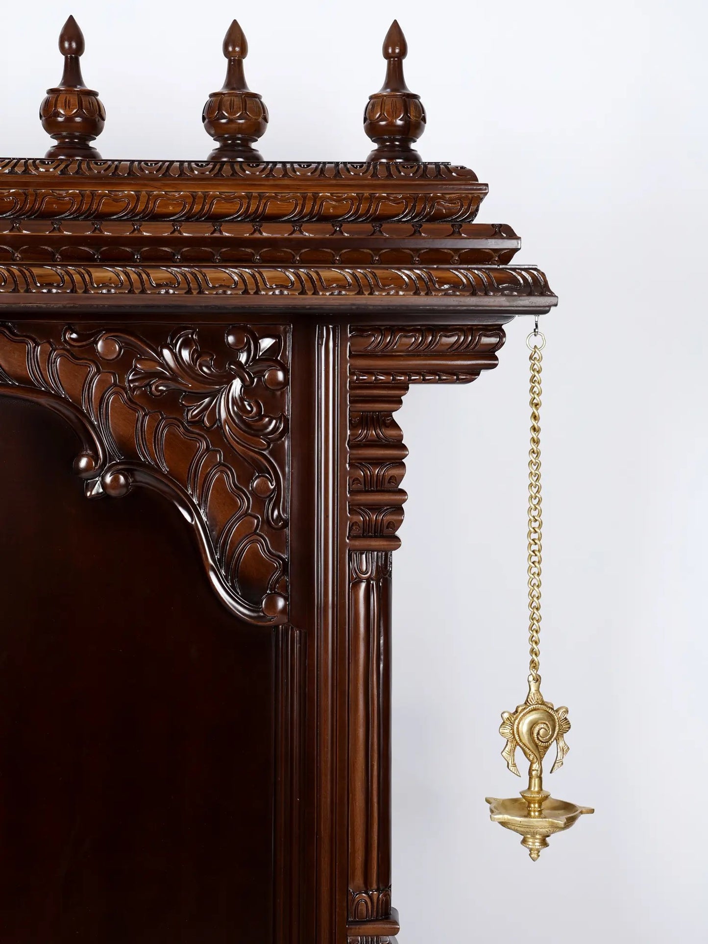 61" Large Size Designer Temple with Lamps