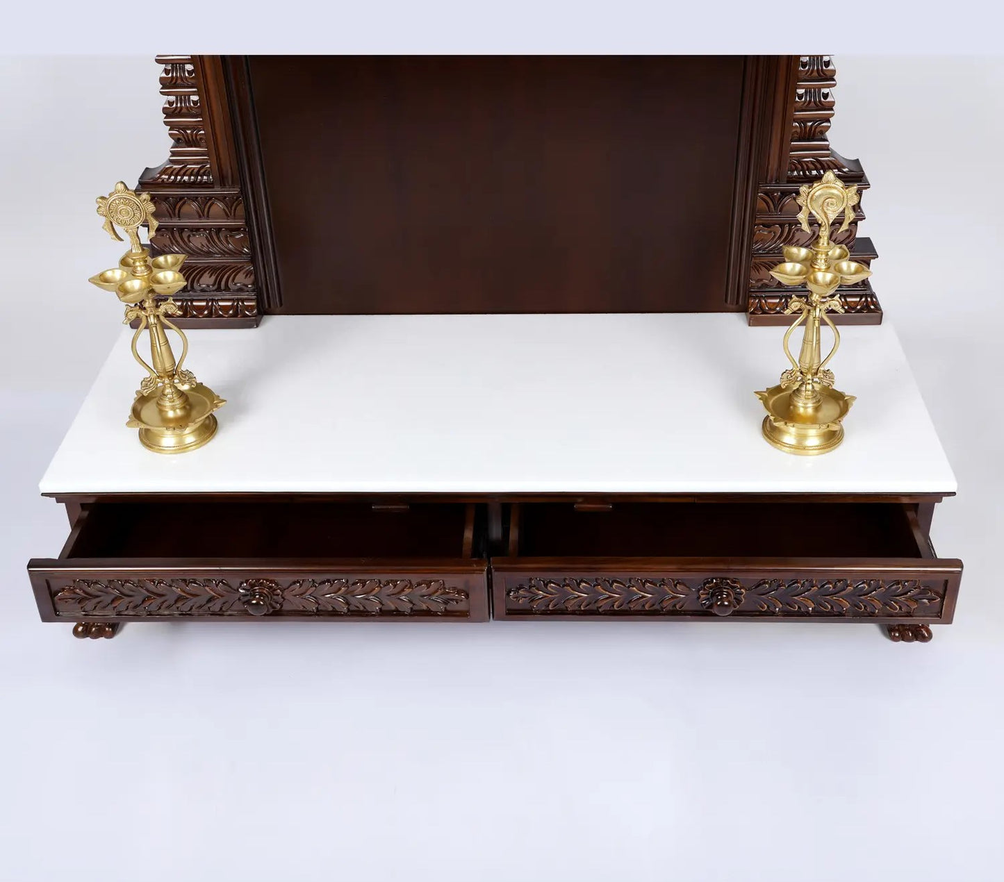 61" Large Size Designer Temple with Lamps