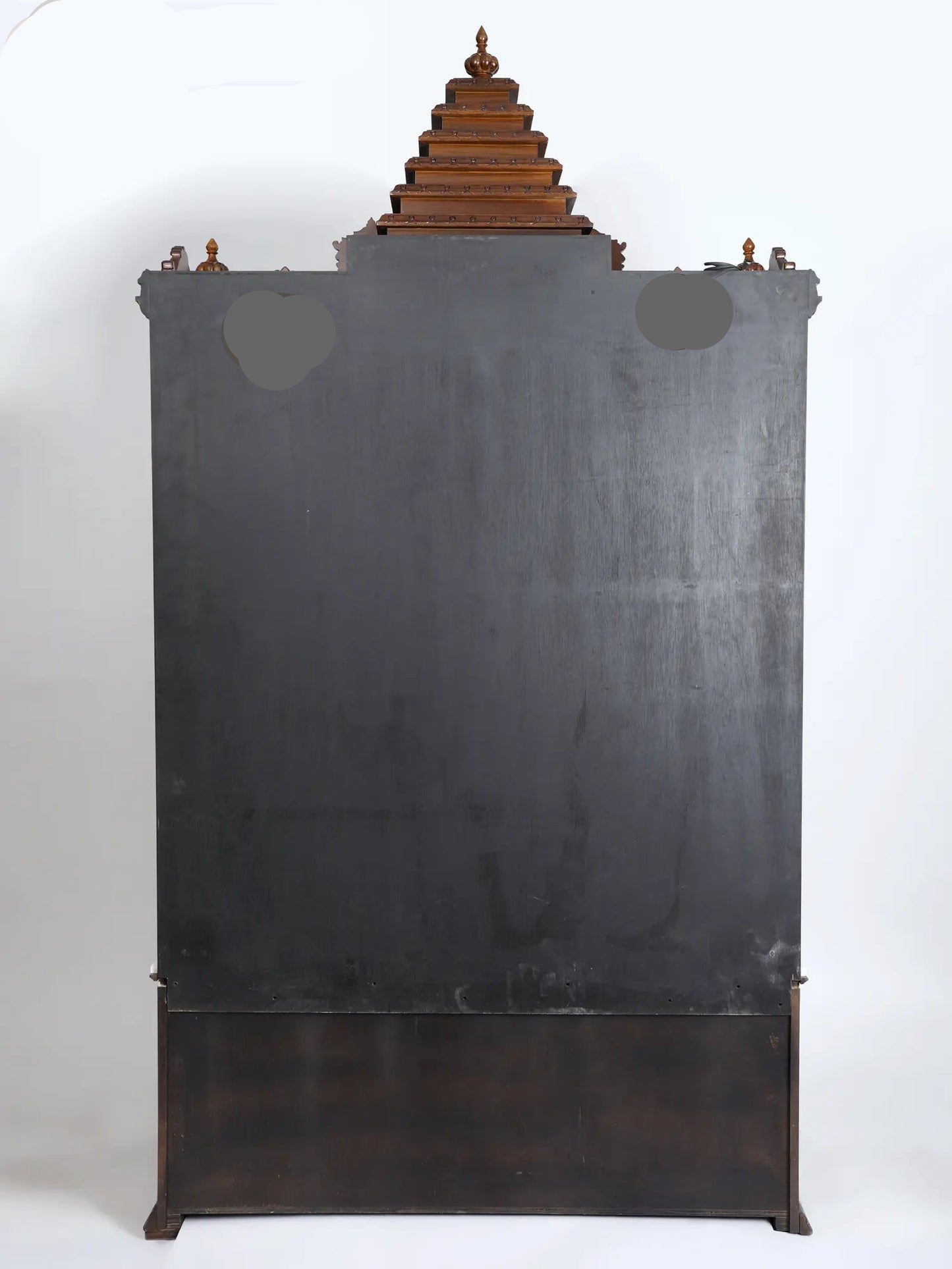 90" Super Large Size Designer Wooden Temple with Drawers