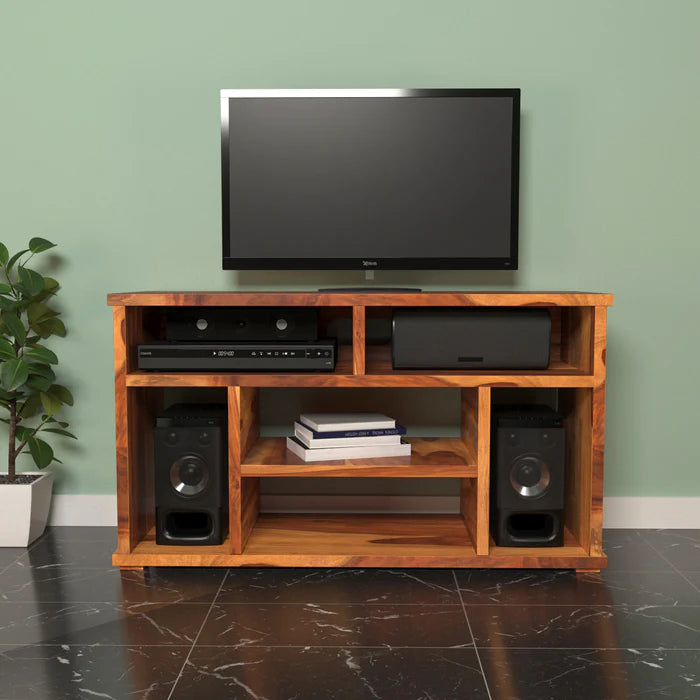 Premium Handcrafted Wooden Multiple Storage TV Unit for Home