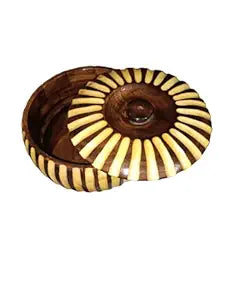 Wooden Chapati Holder Indian Chapati, Roti