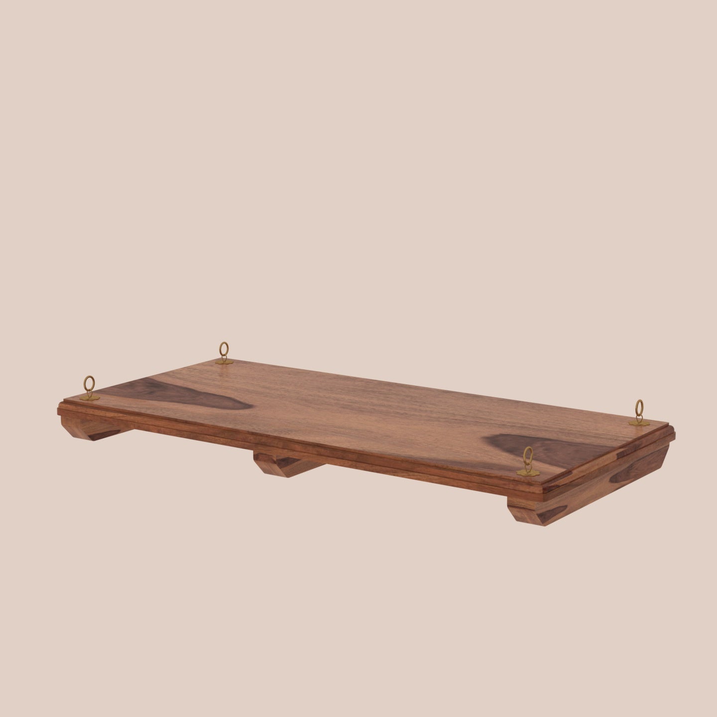 Melodious Indian Art Designed Handmade Wooden Swing
