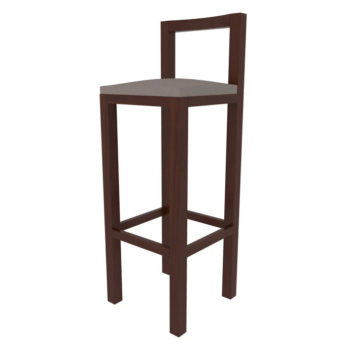 Unique Long Heighted Wooden Handmade Bar Stool