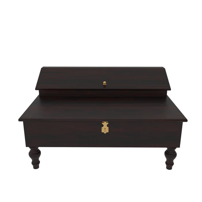 Dark Classic Mahogany Wooden Handmade Lapdesk