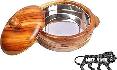 Wooden Hot Box Set For Kitchen | Chapati Box Food
