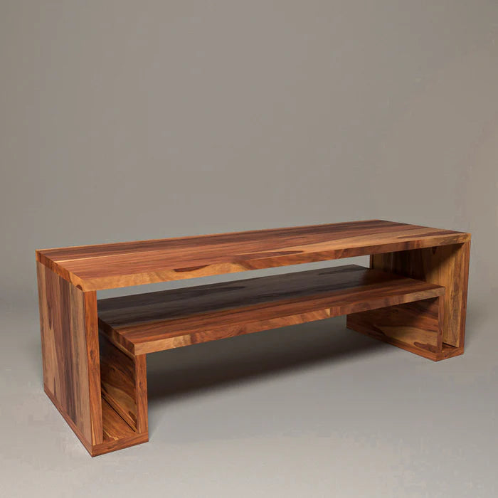 Senghai Sheesham Wooden Handmade Antique TV Unit for Home