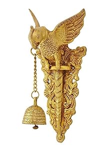 Lucky Parrot Showpiece with Charm Bell