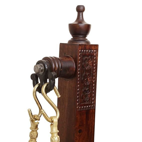 Wooden Stand with Porch Swing (Wooden Jhula)