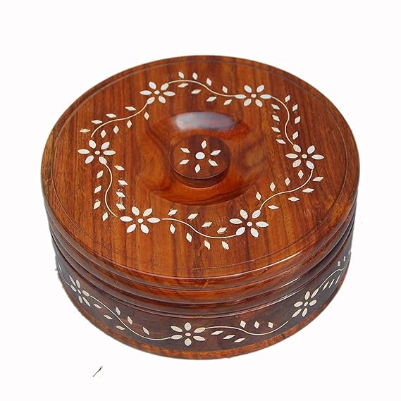Wooden Casserole | Chapati Box | Chapati Box for Kitchen