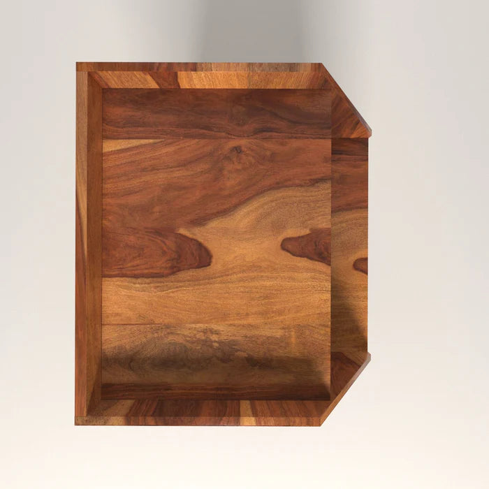 Premium Vintage Sheesham Handmade Wooden Bedside Table for Home