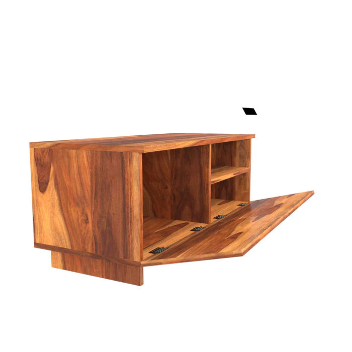 Sheesham Multiple Storage Handmade Wooden Coffee Table