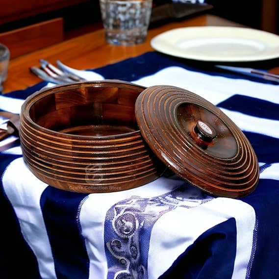 Seesham Wood Chapati Roti Hot Box