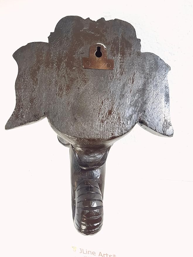 Wooden Elephant Showpiece - Handcrafted Home Decor