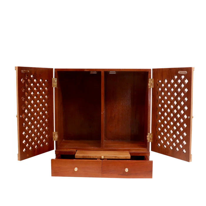 Old Classic Natural Handmade Spiritual Wooden Temple for Home