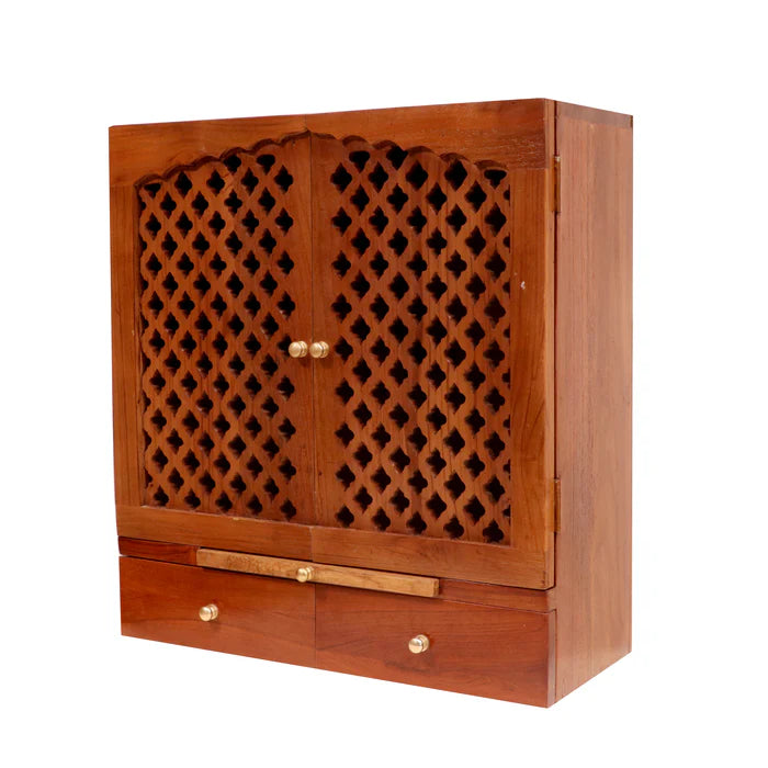 Old Classic Natural Handmade Spiritual Wooden Temple for Home