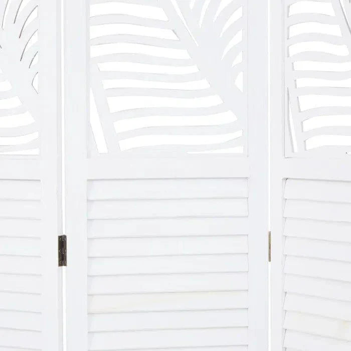 Bernd 120Cm W x 170Cm H 3 - Panel Solid Wood Folding Room Divider