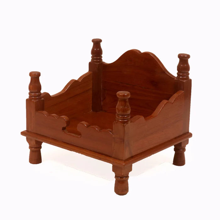 Open Rooftop Wooden Temple
