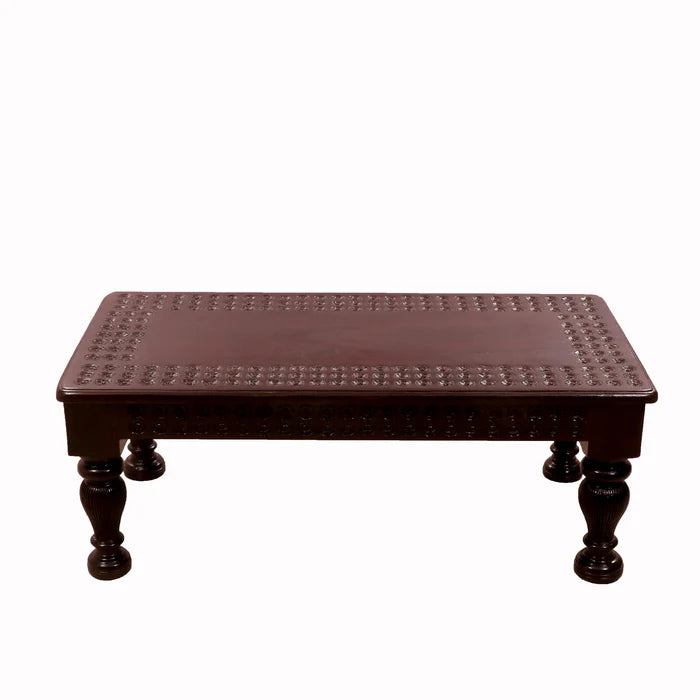 Hand Beaten Edge Table