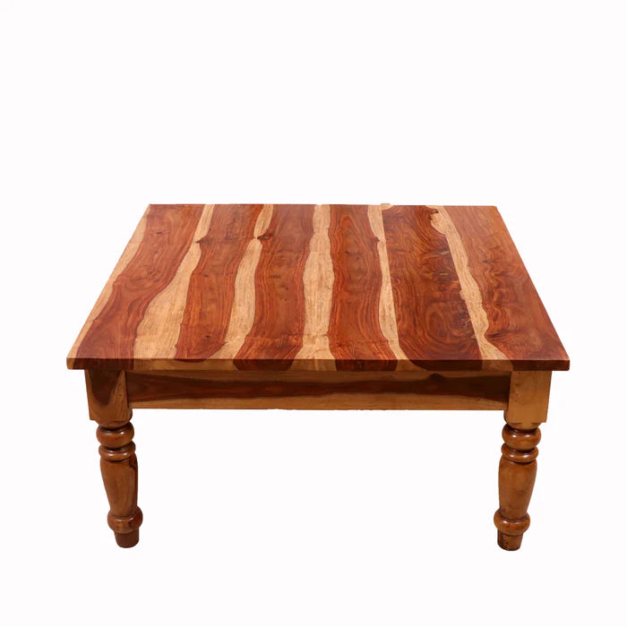 Honey polish Natural Striped Folding Coffee Table