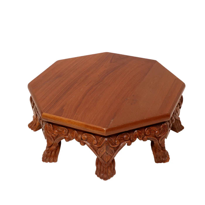 Sath Traditional Wooden Octagonal Bajot