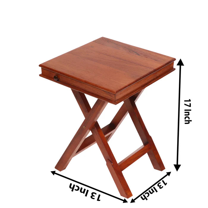 Simple Criss Cross Stool - Natural Touch