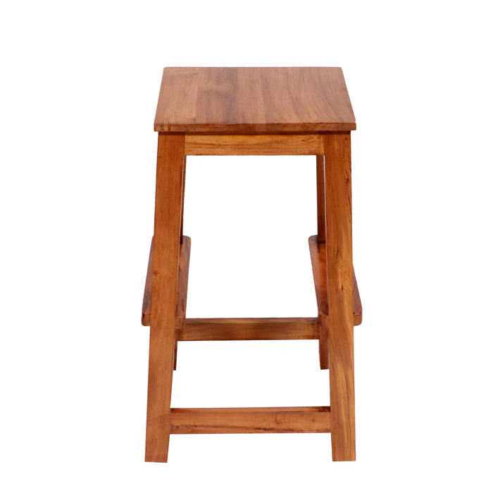 Leaf Pattern Dark Stool