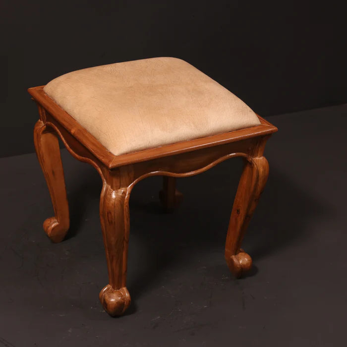 Classic Wooden Carved Stool