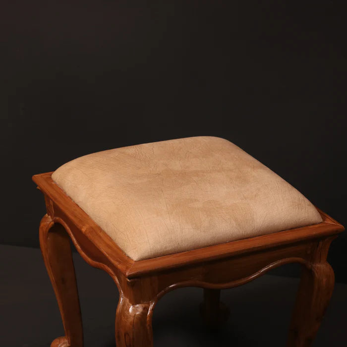 Classic Wooden Carved Stool