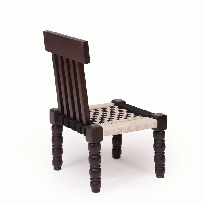 Woven Seat Low Chair