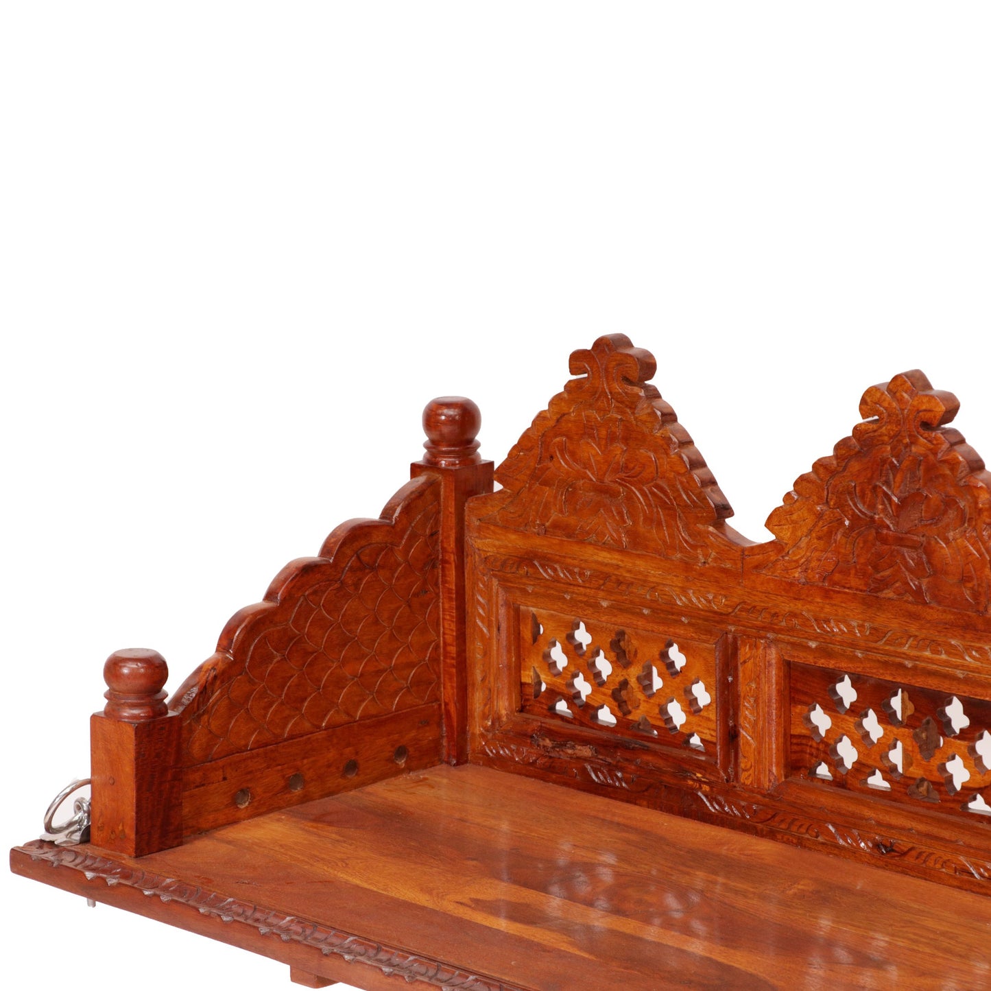 Natural Tone Wooden Indian Swing