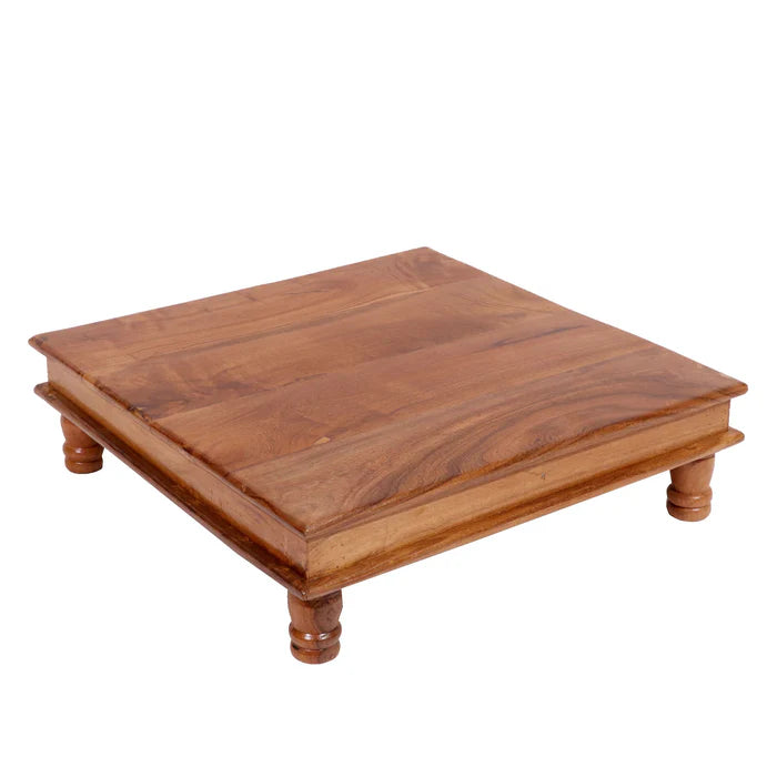 Wide teak wood Bajot