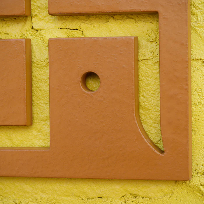 Sacred Solid Wood Swastika Wall Decor Art for Spiritual and Aesthetic Harmony