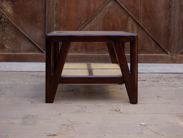 Ethnic Premium Cane Style Handmade Wooden Coffee Table