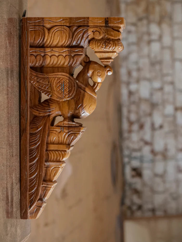 Rajshahi Southern Bird Solid teak Door Bracket Door Bracket