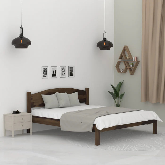 Wooden Arch Head Bed (Sheesham wood)