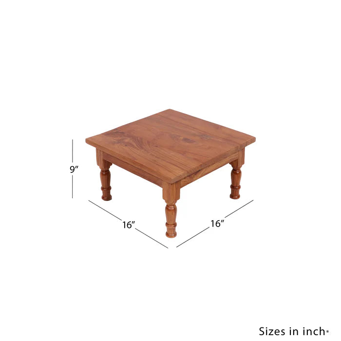 Long Leg TEAK Wood Bajot