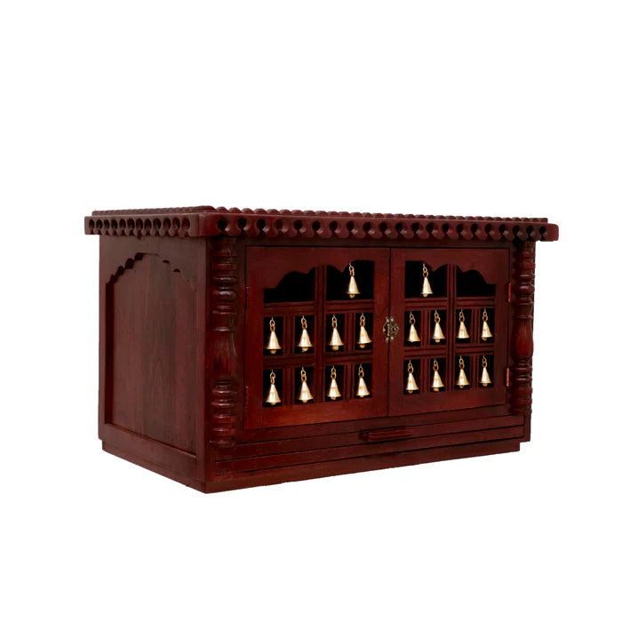 Bell Infused Wooden Temple