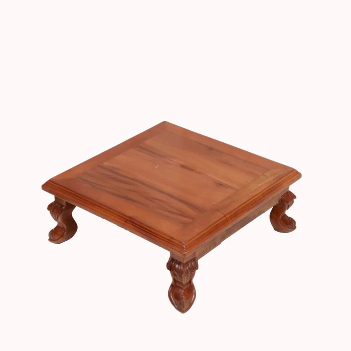 Square Top Ethnic Bajot - Natural Tone - Yes