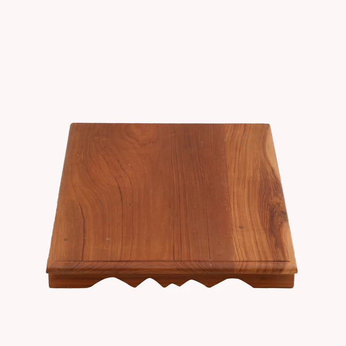 Stylish Low Wooden Bajot