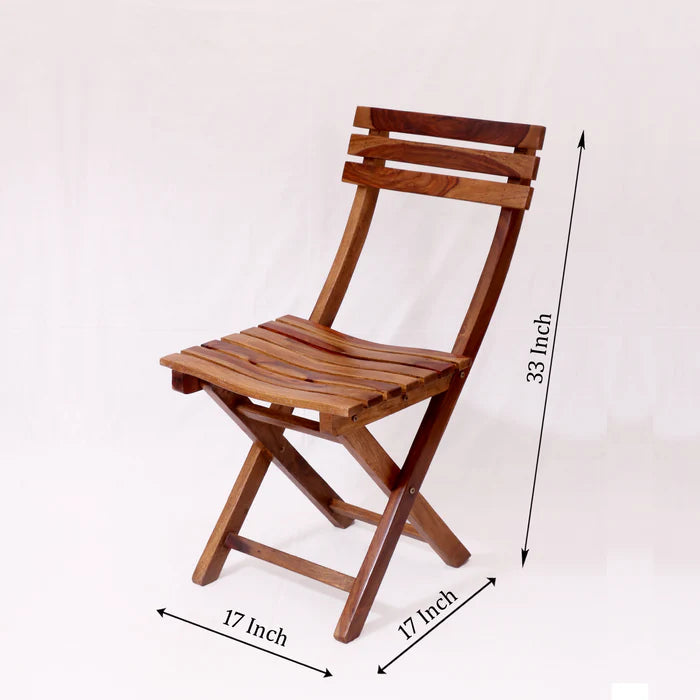Sheesham Wood Folding Chair Folding