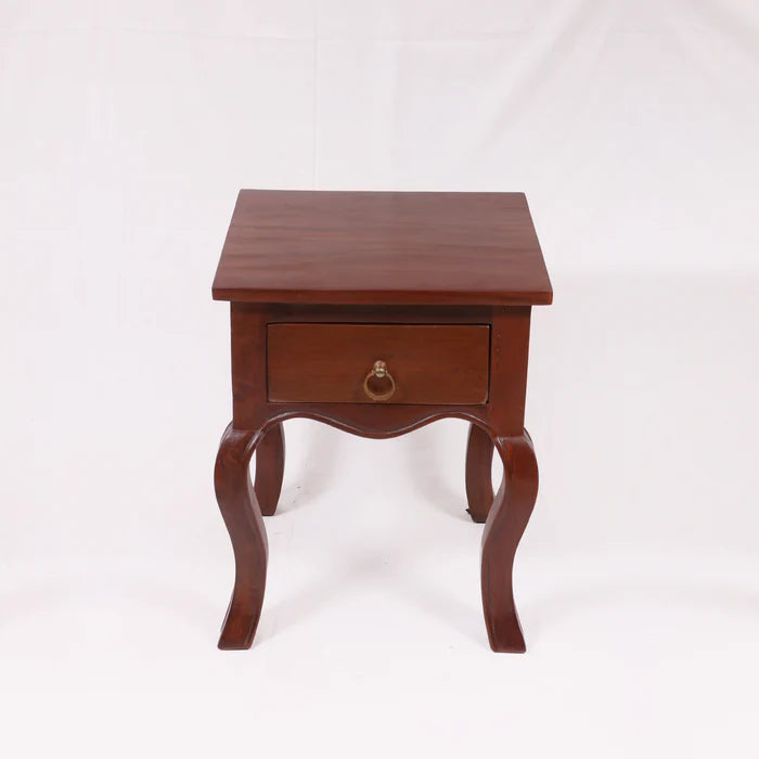 Charming Night Stand Finished Handmade Wooden Bedside