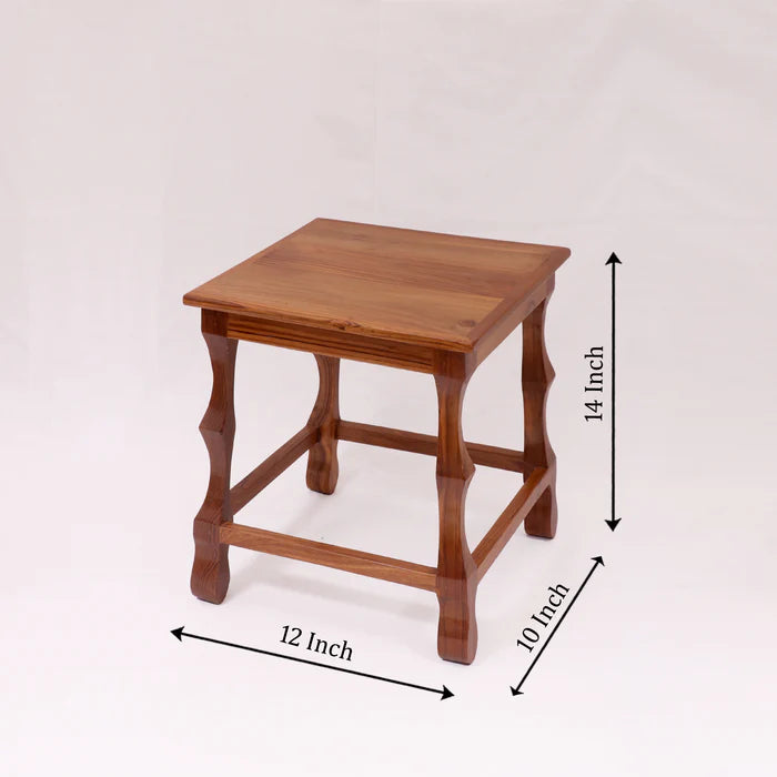 Wave Inspired Legs Stool