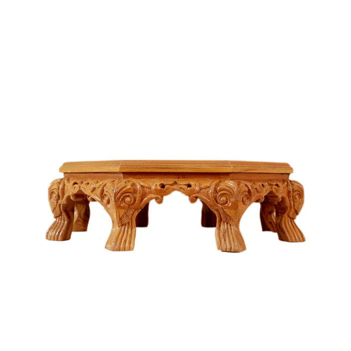 Dve Traditional TEAK Wood Octagonal Bajot