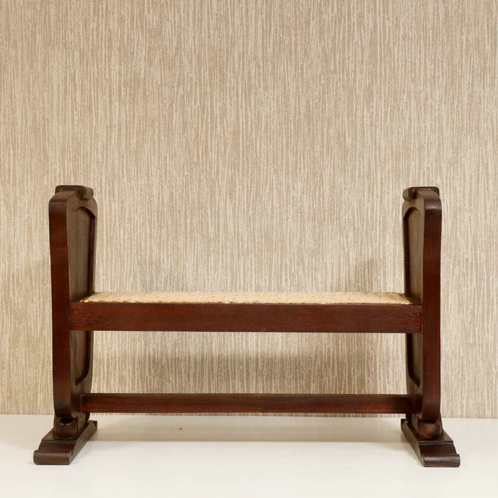 Traditional Cane Stool (Low Seating)